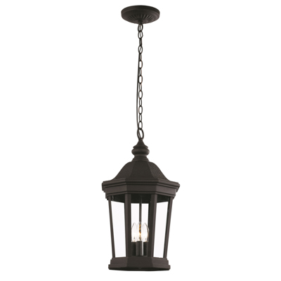 Trans Globe Lighting 40406 BK Westfield 22" Outdoor Black Traditional Hanging Lantern